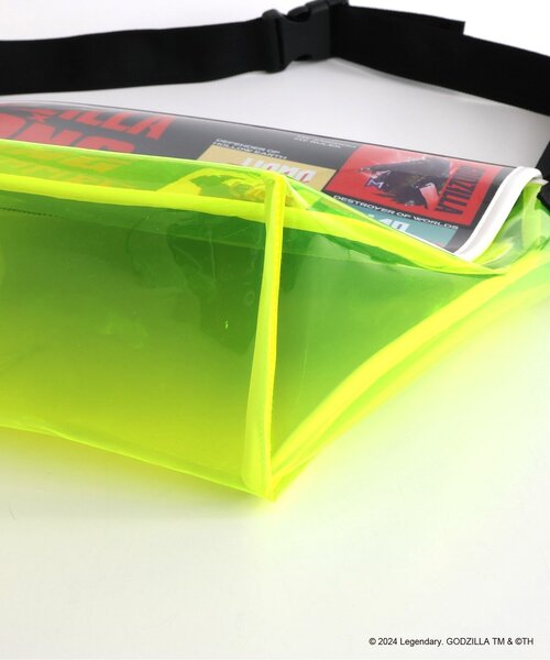 BREEZE(ブリーズ)の「【ゴジラxコング 新たなる帝国】PVC メッセンジャーBAG(メッセンジャーバッグ・キッズ・ライム・FREE)」の11枚目の写真