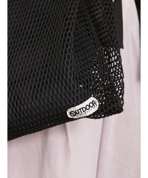 Samansa Mos2（サマンサ モスモス）の「【OUTDOOR PRODUCTS×SamansaMos2】メッシュトート（ハンドバッグ・レディース・ベージュ/ブラック・F）」の6枚目の写真