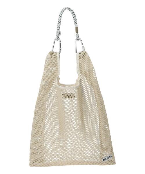 Samansa Mos2（サマンサ モスモス）の「【OUTDOOR PRODUCTS×SamansaMos2】メッシュトート（ハンドバッグ・レディース・ベージュ/ブラック・F）」の14枚目の写真