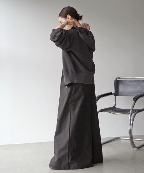 The Loom（ザ ルーム）の「【The Loom/ザルーム】別注キャミソールオールインワン（つなぎ/オールインワン・レディース・ブラック・FREE）」の9枚目の写真