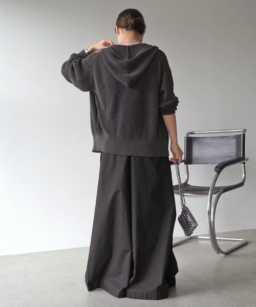 The Loom（ザ ルーム）の「【The Loom/ザルーム】別注キャミソールオールインワン（つなぎ/オールインワン・レディース・ブラック・FREE）」の10枚目の写真