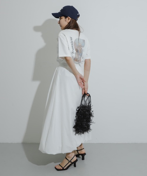 SENSE OF PLACE by URBAN RESEARCH（センスオブプレイスバイアーバンリサーチ）の「シアーフリンジバッグ（ショルダーバッグ・レディース・ピンク/アイボリー/ブラック・ONE）」の10枚目の写真