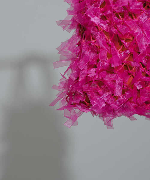 SENSE OF PLACE by URBAN RESEARCH（センスオブプレイスバイアーバンリサーチ）の「シアーフリンジバッグ（ショルダーバッグ・レディース・ピンク/アイボリー/ブラック・ONE）」の16枚目の写真