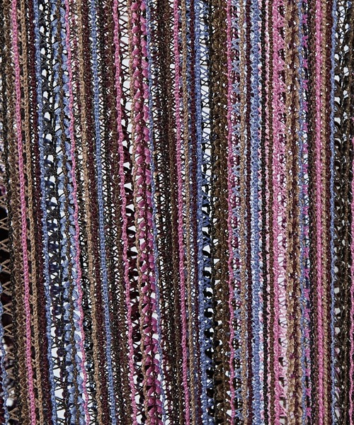 AH ABAHOUSE（エーエイチアバハウス）の「【AH ABAHOUSE】透かし編み 半袖 シャツ（シャツ/ブラウス・メンズ・イエロー/オレンジ/ブラウン/ブラック/ブルー/パープル/その他・48/46）」の9枚目の写真