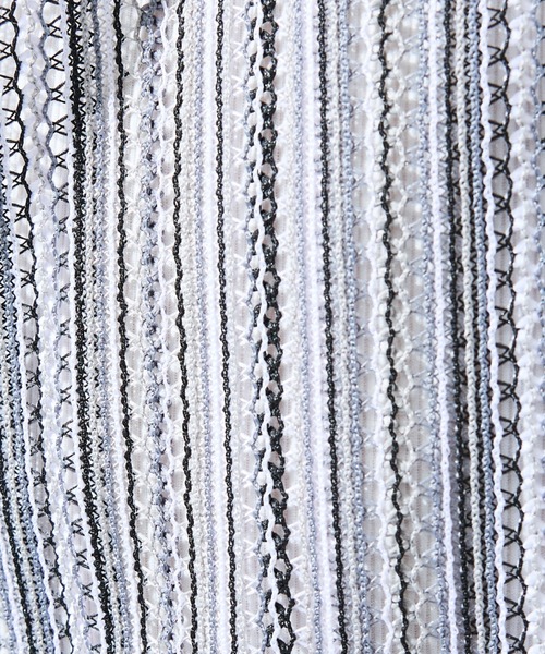 AH ABAHOUSE（エーエイチアバハウス）の「【AH ABAHOUSE】透かし編み 半袖 シャツ（シャツ/ブラウス・メンズ・イエロー/オレンジ/ブラウン/ブラック/ブルー/パープル/その他・48/46）」の19枚目の写真