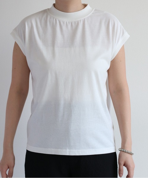 cepo（セポ）の「＜セットアイテム＞ビスチェ＋ノースリーブTee（ベスト・レディース・ベージュ/グリーン/ブラック・M）」の9枚目の写真