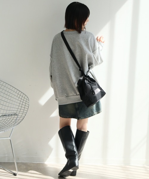 THE NORTH FACE（ザノースフェイス）の「【THE NORTH FACE/ザノースフェイス】WL BUCKET BAG MINI/ホワイトレーベル バケットバッグ ミニ（ショルダーバッグ・メンズ・クリーム/ブラック・FREE）」の15枚目の写真