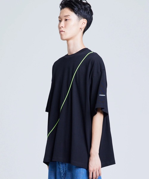 L.H.P(エルエイチピー)の「LittleSunnyBite/リトルサニーバイト/big logo big tee(Tシャツ/カットソー・レディース・ブラック/グレー/ネイビー・SMALL/MEDIUM)」の6枚目の写真