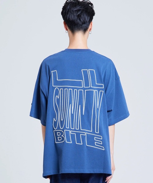 L.H.P(エルエイチピー)の「LittleSunnyBite/リトルサニーバイト/big logo big tee(Tシャツ/カットソー・レディース・ブラック/グレー/ネイビー・SMALL/MEDIUM)」の4枚目の写真
