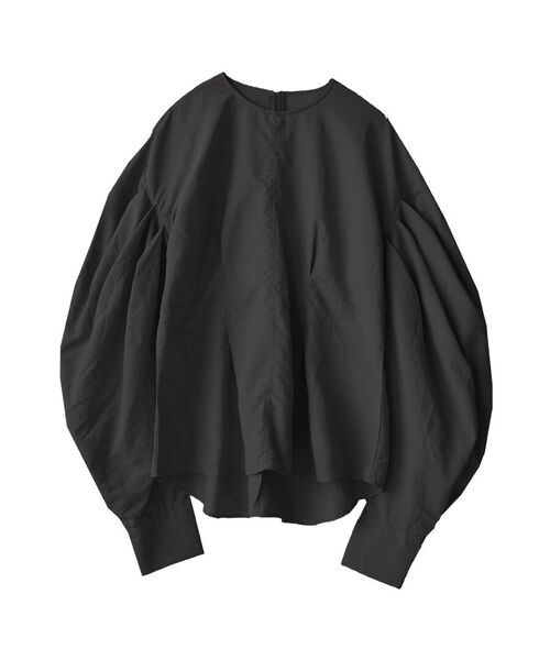 e-zakkamania stores（イーザッカマニアストアーズ）の「スーパーボリュームスリーブ ブラウス（シャツ/ブラウス・レディース・ライトブルー/ブラック/オフホワイト・M）」の5枚目の写真