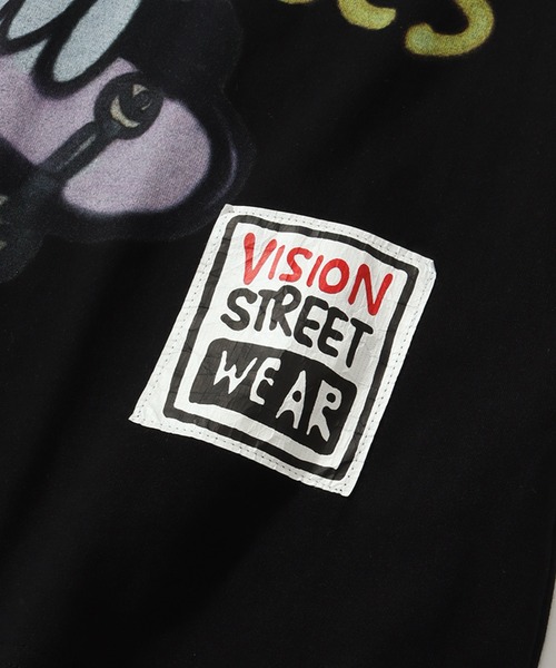 VISION STREET WEAR（ヴィジョンストリートウェア）の「【VISION STREET WEAR/ヴィジョンストリートウェア】×【guernika/ゲルニカ】アノニマウス グラフィックプリント半袖Tシャツ（Tシャツ/カットソー・メンズ・ホワイト/ブラック・M/L/LL）」の20枚目の写真