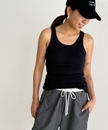 Miller　パネルリブカップ付きタンクトップ