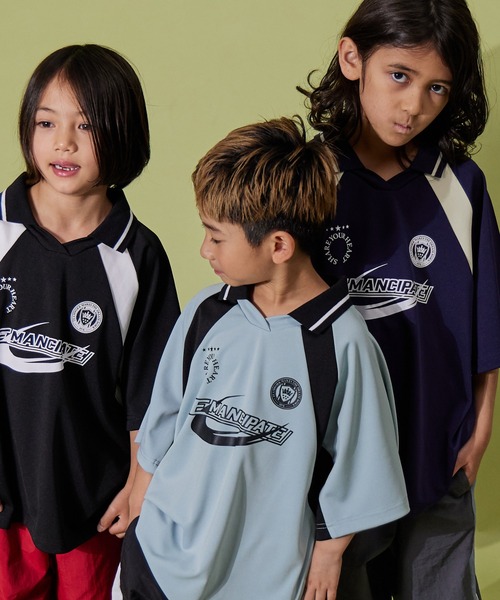 PAIRMANON STREET】半袖 ユニフォーム風 ゲーム シャツ（Tシャツ