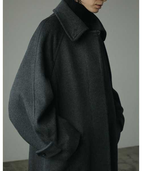 anuke アンヌーク Wool Soutiencollar Coat 38 anuke アンヌークWool Soutiencollar Coat navy - メルカリ