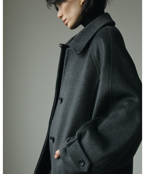 anuke（アンヌーク）の「Wool Soutiencollar Coat（ステンカラーコート