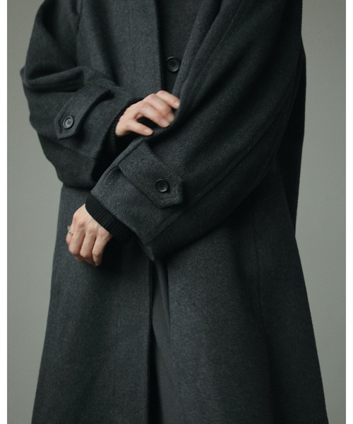 anuke（アンヌーク）の「Wool Soutiencollar Coat（ステンカラーコート