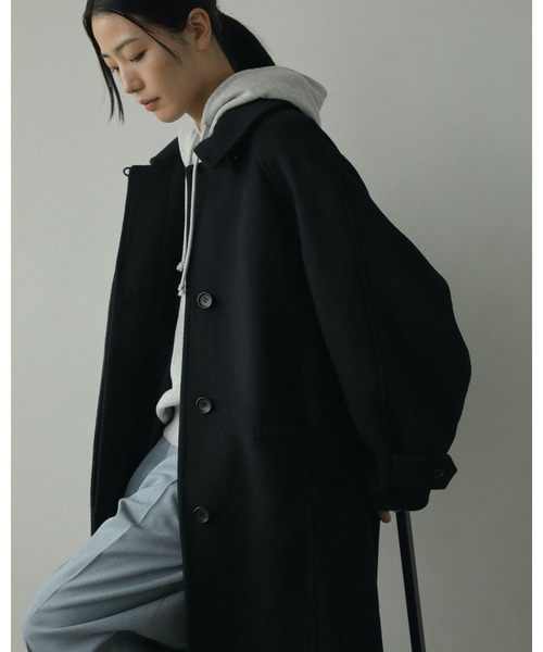 anuke（アンヌーク）の「Wool Soutiencollar Coat（ステンカラーコート