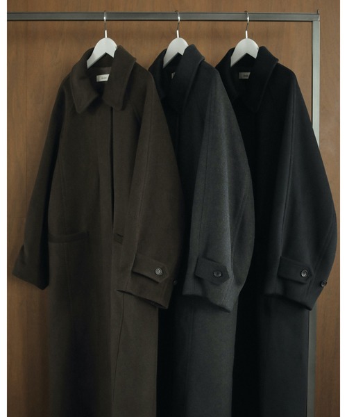 anuke（アンヌーク）の「Wool Soutiencollar Coat（ステンカラーコート