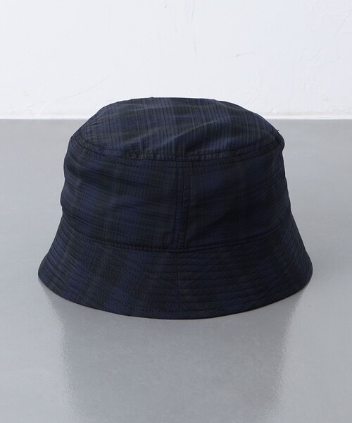 UNITED ARROWS（ユナイテッドアローズ）の「DotAir ドットエア チェックバケットハット（ハット・メンズ・ネイビー・FREE）」の2枚目の写真