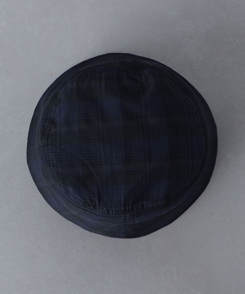 UNITED ARROWS（ユナイテッドアローズ）の「DotAir ドットエア チェックバケットハット（ハット・メンズ・ネイビー・FREE）」の5枚目の写真