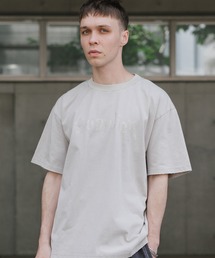 SUPPLIER/サプライヤー Vintage Wash Rhinestone Iron Logo Tee 半袖Tシャツ