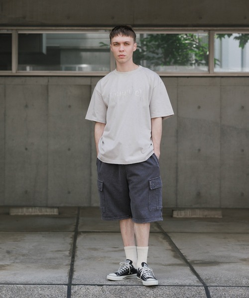 SUPPLIER(サプライヤー)の「SUPPLIER/サプライヤー Vintage Wash Rhinestone Iron Logo Tee 半袖Tシャツ(Tシャツ/カットソー・メンズ・ブラック/グレー・S/XL/L/M)」の10枚目の写真