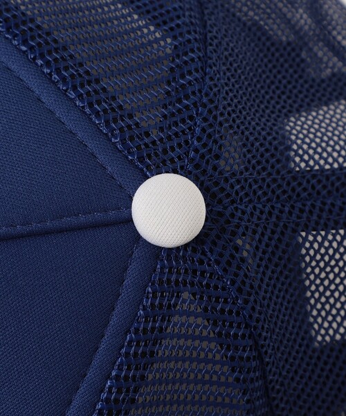 NEW ERA（ニューエラ）の「NEW ERA × BEAMS / 別注 9FORTY A-Frame Mesh Cap 24AW（キャップ・メンズ・ブルー/ネイビー・ONE SIZE）」の6枚目の写真