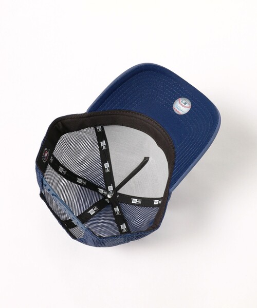 NEW ERA（ニューエラ）の「NEW ERA × BEAMS / 別注 9FORTY A-Frame Mesh Cap 24AW（キャップ・メンズ・ブルー/ネイビー・ONE SIZE）」の16枚目の写真