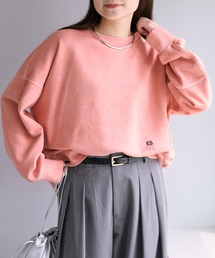 PUAL CE CIN | ピグメント裏毛シンプルスウェット(スウェット)