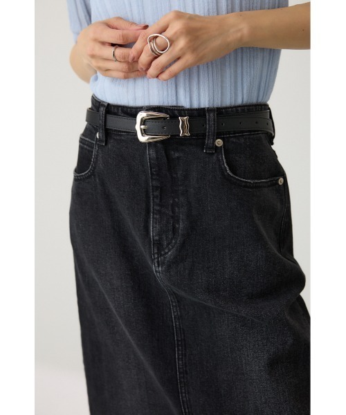 crie conforto（クリーコンフォルト）の「ウエスタンバックルベルト（ベルト・レディース・ブラック/ブラウン・FREE）」の3枚目の写真