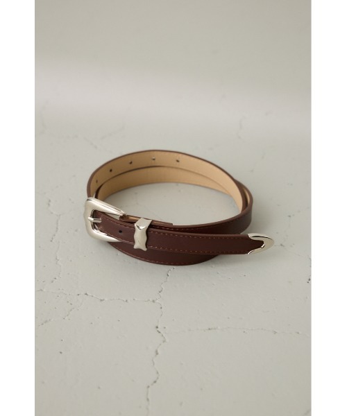 crie conforto（クリーコンフォルト）の「ウエスタンバックルベルト（ベルト・レディース・ブラック/ブラウン・FREE）」の15枚目の写真