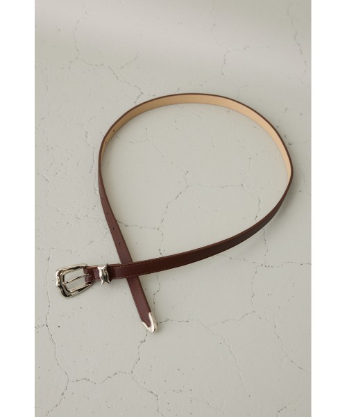 crie conforto（クリーコンフォルト）の「ウエスタンバックルベルト（ベルト・レディース・ブラック/ブラウン・FREE）」の19枚目の写真