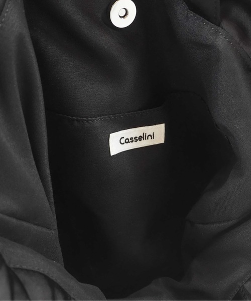 Casselini（キャセリーニ）の「Casselini(キャセリーニ)リボンナップサック（バックパック/リュック・レディース・ブラック/イエロー・FREE）」の19枚目の写真