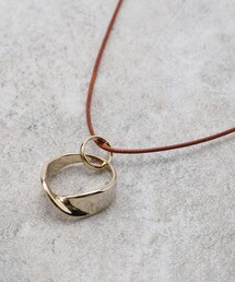 SHOO・LA・RUE（シューラルー）の「ツイストリング紐ネックレス（ネックレス・レディース）」