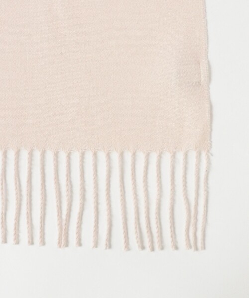 B:MING by BEAMS（ビーミングバイビームス）の「カラー ソリッド ストール（マフラー・レディース・イエロー/ネイビー/ホワイト系その他5/サックスブルー・ONE SIZE）」の8枚目の写真