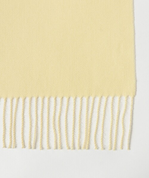 B:MING by BEAMS（ビーミングバイビームス）の「カラー ソリッド ストール（マフラー・レディース・イエロー/ネイビー/ホワイト系その他5/サックスブルー・ONE SIZE）」の11枚目の写真