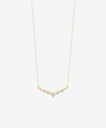 ESTELLE（エステール）の「K10 イエローゴールド ホワイトトパーズ ネックレス ESTELLE/エステール（ネックレス・レディース）」