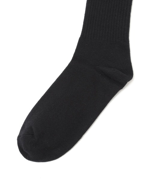 ALAND(エーランド)の「【UNISEX】ALAND/AロゴSOX(ソックス/靴下・レディース・ブラック/ホワイト・SMALL/LARGE)」の7枚目の写真