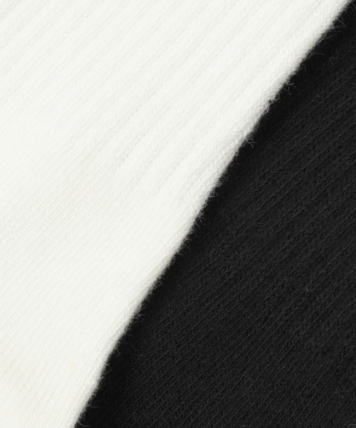 ALAND(エーランド)の「【UNISEX】ALAND/AロゴSOX(ソックス/靴下・レディース・ブラック/ホワイト・SMALL/LARGE)」の10枚目の写真