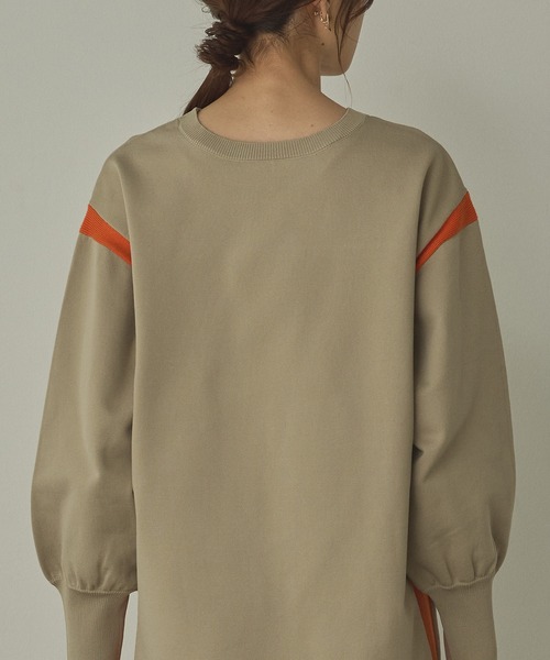 hunch（ハンチ）の「前後2WAY スウェットライクワンピース（ワンピース・レディース・ベージュ系その他/グレー系その他/チャコールグレー×ブラック・FREE）」の13枚目の写真