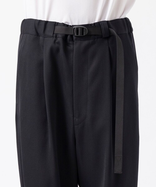 UJOH HOMME ウジョーオム　別注 Tape-Belt Work PNT UJOH HOMME / ウジョーオム】別注Tape-Belt 1 Tuck PNT