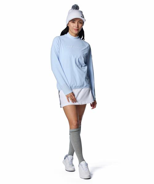 UNDER ARMOUR（アンダーアーマー）の「UAドライブ ウインド クルーネック プルオーバー ジャケット（ゴルフ/レディース）（Tシャツ/カットソー・レディース・ブルー系・L/M/S）」の3枚目の写真