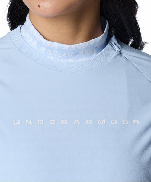 UNDER ARMOUR（アンダーアーマー）の「UAドライブ ウインド クルーネック プルオーバー ジャケット（ゴルフ/レディース）（Tシャツ/カットソー・レディース・ブルー系・L/M/S）」の4枚目の写真