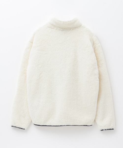 GERRY(ジェリー)の「【別注限定展開】GERRY ボアフリースジャケット(ブルゾン・メンズ・チャコールグレー/ホワイト/ネイビー・M/XL/L)」の8枚目の写真