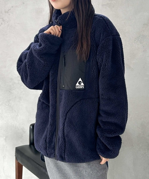 別注限定展開】GERRY ボアフリースジャケット（ブルゾン）｜GERRY