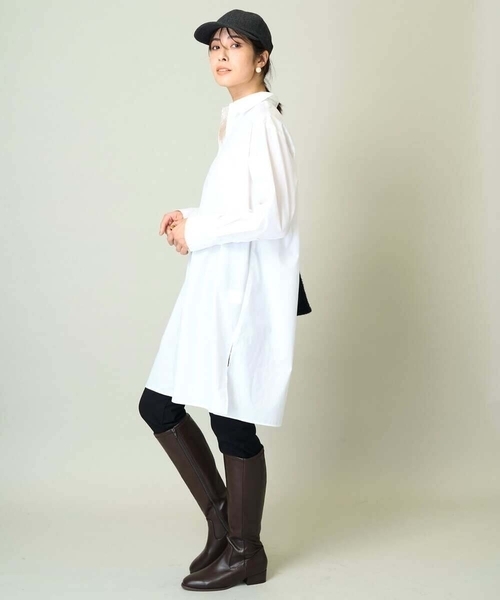 a.v.v(アーヴェヴェ)の「バックストレッチロングブーツ(ブーツ・レディース・ブラック/ブラウン・23.5/24.5)」の15枚目の写真