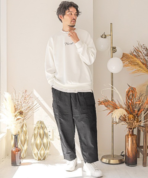 LUXSTYLE（ラグスタイル）の「ナイロンウォッシャーバルーンカーゴパンツ（カーゴパンツ・メンズ・グレー/カーキ/ブラック・M/L）」の11枚目の写真