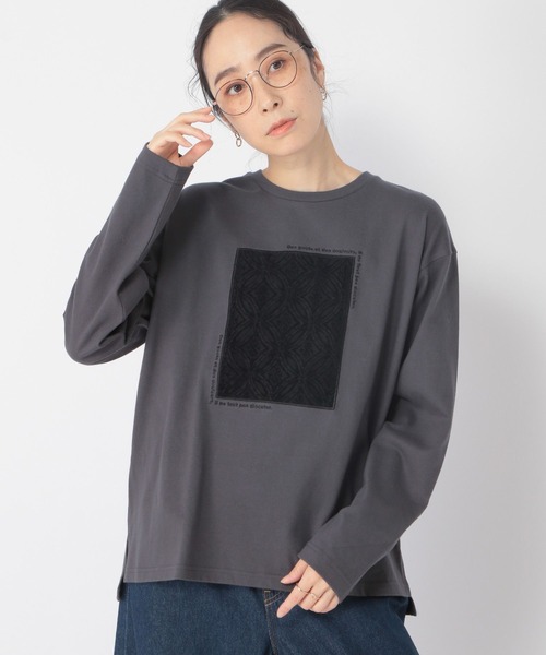 セール】アソートグラフィックロングスリーブTシャツ（Tシャツ