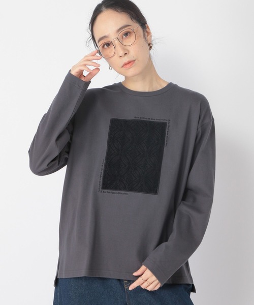 セール】アソートグラフィックロングスリーブTシャツ（Tシャツ