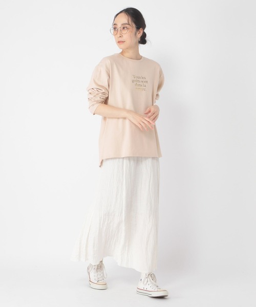 セール】アソートグラフィックロングスリーブTシャツ（Tシャツ